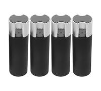 JOINPAYA Blind Cord Pull Knob and Easy Installation 4pcs Replacement Black with Windproof Design Made of Iron and Plastic for Window Blinds for Home Use