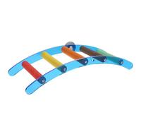JOINPAYA Blue Acrylic Parrot Climb Arch Ladder with Frosted Surface, Sturdy and Sturdy Bird Standing Plaything, Indoor Bird Perch for Home Use to Promote Clean and Healthy Activity