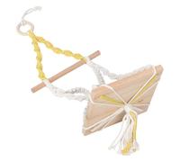 JOINPAYA Boho Macrame Wall Hanging Shelf Tapestry Handwoven with Wooden Frame and Cotton Rope for Home and Bedroom Living Wall Decor with Distinctive Shapes and Minimalist Style