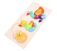 JOINPAYA Boy Girl Jigsaw Puzzles for Toddlers of Wooden Animal Growth Puzzle Preschool Toys Educational Toys Learning and Teaching Aids