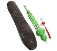 JOINPAYA Boys and Girls Adult Musical Instrument b Flat Hulusi Recorder Resin Chinese Flute