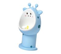 JOINPAYA Boys Toddler Portable Urinal Potty Training Toilet Cartoon Design Sky Blue Wall-Mounted and Suction Use for Potty Training