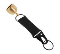 JOINPAYA Brass Bear Bell Noise Maker for Hiking Outdoor Backpack Pendant Keychain Loud Cow Bell for Dogs Camping Gear Accessory Soothing Sound Alert Weather-resistant Design