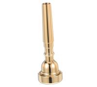 JOINPAYA Brass Trumpet Mouthpiece for Beginners Standard Smooth Surface Replacement Part Portable Small Trumpet Accessory with Clear Sound Quality and Elegant Gold Finish