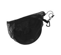 JOINPAYA Breathable Mesh Ball Bag with Clip Drawstring Single Basketball Soccer Volleyball Storage Net Portable Lightweight Sling Ball Backpack for Outdoor Sports Training