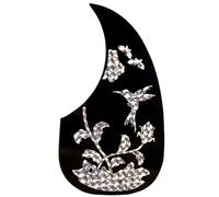 JOINPAYA Butterfly Material with Smooth and Pvc Self-adhesive Acoustic Guitar Pickguard Anti-scratch Function, Lightweight Decorative for Music