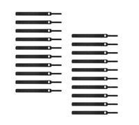 JOINPAYA Cable Ties Reusable Cord Management Straps 20pcs Black Nylon with Adjustable Hook and Loop Fastener Design for Data Cable Organisation and Wire Management