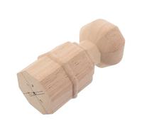 JOINPAYA Carved Finials for Staircases Wood Balusters Finial Unfinished Post Topper Decorative Craft Wood Indoor Use Elegant French Style Bed Frame Post