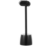 JOINPAYA Cat Grooming Scratch Brush Black Mini Massage and Hair Removal Tool for Cats Pet Cleaning Brush and Scratch Relief