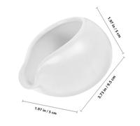 JOINPAYA Ceramic Milk Pitcher Small Milk Sauce Kettle Round Spout White Coffee Syrup Pot for Honey and Coffee Serving Vintage Style for Kitchen and Dining