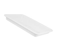 JOINPAYA Chemical Experiments Laboratory Tray Small White Plastic Space-Saving Acid and Alkali Resistant for Student Engagement and Science Labs