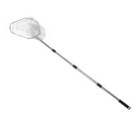 JOINPAYA Chicken Catching Net Stainless Steel Farm Catching Net Silver for Geese and Ducks, Portable Grip-strength Catcher for Farm and Large Scale Poultry Operations