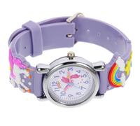 JOINPAYA Children's Silicone Wrist Watch with Adorable Unicorn Pattern, Lightweight and Easy Time Reading, Cartoon Style Digital Watch for Boys and Girls Birthday Gift