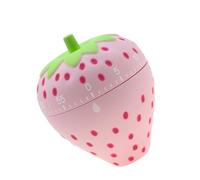 JOINPAYA Clockwork Mechanical Kitchen Timer Strawberry Design with Countdown Alarm, Manual Study Timekeeper and Kitchen Reminder for Cooking and Baking