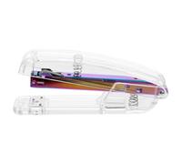 JOINPAYA Compact Plastic Stapler for Office and School Use, Lightweight Small Desk Stapler with Binding Function, Student Stationery Accessory