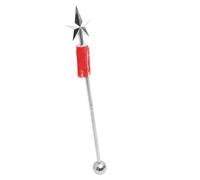 JOINPAYA Concert Show Performance Stage Orchestra Conducting Baton Stainless Steel for Outdoor Performance Silver Baton for Show Random Color