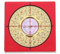 JOINPAYA Copper Chinese Compass Adornment with Smooth Surface and Accurate Reading, Lightweight Retro Design, Unique Desktop Decoration for Home or Office Feng Shui Display