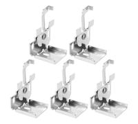 JOINPAYA Cordless Blinds Mounting Brackets 5pcs Set Hidden Window Shade Bracket for Roman and Honeycomb Blinds Support