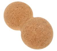 JOINPAYA Cork Massage Ball Peanut-Shaped for Self-Massage and Muscle Relaxation, Versatile Tool for Neck and Back Muscles, for Everyday Life and Exercising