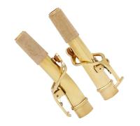 JOINPAYA Cork Saxophone Neck Set 2pcs Straight Curved Durable Comfortable for Sax Players of All Levels