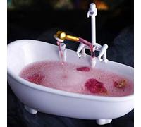 Joinpaya Creative Bathtub Drinks Container Cocktail Glass 8.86X7.09X4.13In 300Ml Novelty Wine Cup for Party Home Bar Fun Bath Cocktail Cup