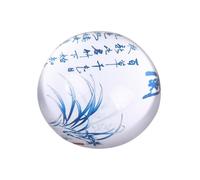 JOINPAYA Crystal Glass Paperweight Hemisphere 80Mm Dome Decorative Accessory for Classroom and Office Desk
