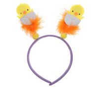 JOINPAYA Cute Chick Headband for Easter Day Hair Boppers with Comfortable Flannel Material and Adjustable Size, for Festive Season and Easter Costume Accessories