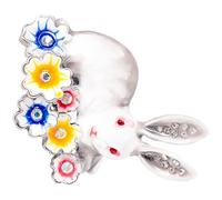 JOINPAYA Cute Easter Rabbit Brooch Pin for Jackets, Alloy and Rhinestone Material, Lovely Bunny Shape Lapel Pin Brooch, for Occasion, Sturdy and Wear Resistant