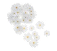 JOINPAYA Daisy Cupcake Toppers Paper Cake Decorations Delicate Floral Design and Elegant Style, Fit Standard Sized Cupcakes, Versatile for Themes, for Wedding, Birthday and Shower Party