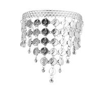 JOINPAYA Dance Headpiece for Women Vintage Forehead Chain Hair Accessories for Festivals Weddings Performance and Reusable Design Intricate Details