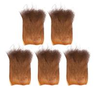 JOINPAYA Decorative Palm Tree Bark 5Pcs Artificial Palm Bark 25Cm Wide Green Sticks for Plant Basking Platform and Indoor Garden Decoration