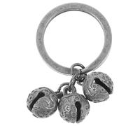 JOINPAYA Delicate Metal Pet Collar Bell with Chic Design, Comfortable Photo Shoot Accessory for Cats and Dogs, Silver Hanging Bell Charm for Christmas and Everyday Use