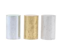 JOINPAYA Density Investigation Cylinders for Specific Gravity Explorations, Aluminium Copper Iron Cylinders, Convenient for Storage, Not Easy to Rust or Deform, for Laboratory Equipment