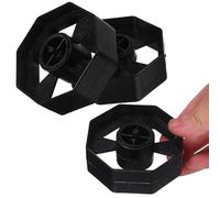 JOINPAYA Desktop Tape Dispenser Replacement Parts 6 Pieces Plastic Movable Core Wheels for Smooth Adhesive Tape Dispensing Suitable for Travel