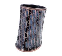 JOINPAYA Dice Holder Dice Cup Retro Style Coffee Colour Abs Material Space-saving with Fashionable Appearance and Simple Practical Design for Table Games and Board Games