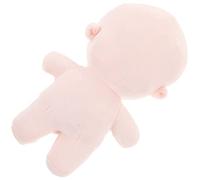 JOINPAYA DIY Blank Plush Doll Body Unfinished Doll Reusable Dress Up Clothes for Imaginative Play and Early Childhood Education Compact and Lightweight Design for Birthdays and Holidays