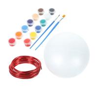 JOINPAYA DIY Foam Globe Craft Kit for Educational Project Material for School Science Arts Space Party Decor Promotes Creativity and Communication Skills