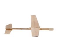 JOINPAYA Diy Wooden Airplane Glider Model Kit for Kids Learning Science Principles STEM Project for Outdoor Play and Family Interaction