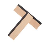 JOINPAYA Dobro Bridge Saddle Maple and Ebony Wood Guitar Bridge Saddle Replacement Part for Acoustic and Resonator Guitars Brown Colour