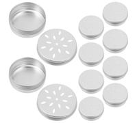 JOINPAYA Dog Nose Training Tool 10Pcs Threaded-Petal Hole Scent Training Tins for Explosive Detection