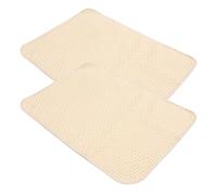 JOINPAYA Dog Pee Pads Cotton Training Pads Leak-proof Washable 2pcs High Absorbency for Dogs and Small Pets for Traveling and Hotel Room Use