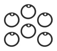 JOINPAYA Dog Tag Silicone Silencer Covers 6Pcs Replacement Rings for Pet Id Tags Outdoor Activities