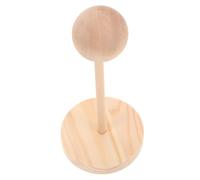 JOINPAYA Doll Wig Holder Stand Sleek Modern Hat Rack for Organizing and Displaying Doll Wigs Solid Craftsmanship with Fine Details Suitable for Various Styles and Head Hair Styling