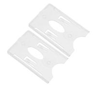 JOINPAYA Driving License Card Holder Plastic 2pcs Suction Cups for Use in Vehicles to Hold Parking Passes on Highways