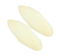 JOINPAYA Drum Covers Drum Replacement Accessories 2pcs White Goatskin 350mm Diameter Sturdy with Delicate Surface Treatment Lightweight for African