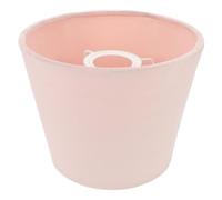 JOINPAYA E27 Fabric Lampshade Cover for Bedroom and Room, Pink Cloth Drum Lamp Shade, Small Round Replacement for Table and Bathroom Lights