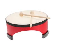 JOINPAYA Early Learning Percussion with Sheepskin Floor Drums for Educational Music Instrument to Develop Listening Cognitive and Physical Skills for Boys Random Color