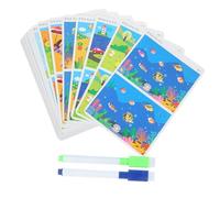 JOINPAYA Educational Find the Difference Game Cards for Years Interactive Learning Boosting Critical Thinking and Memory Skills with Cartoon Puzzle Cards