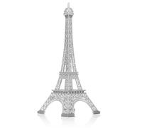 JOINPAYA Eiffel Tower Metal Model Statue, Zinc Alloy Desktop Decor
