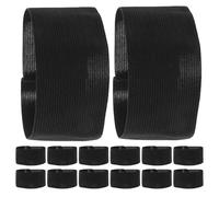 JOINPAYA Elastic Mourning Arm Bands Polyester Material 24pcs Black with Universal Fit and Adjustable Stretchy Strap, Simple and Dignified Design for Funeral and Memorial Services for Men